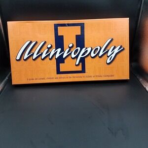 University of Illinois  Illiniopoly ~ MONOPOLY Style  Board Game New‎ Open Box